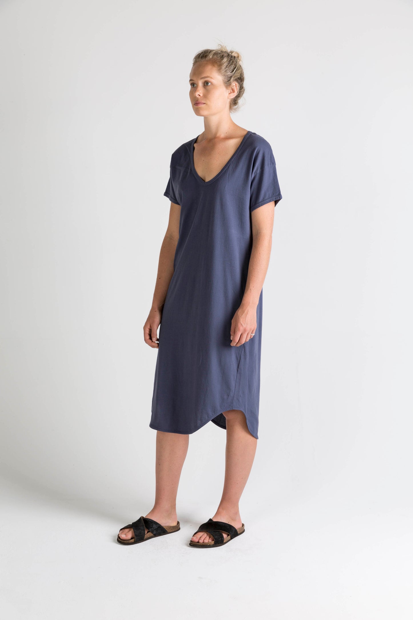Ophelia and Ryder Scoop V-Neck Dress