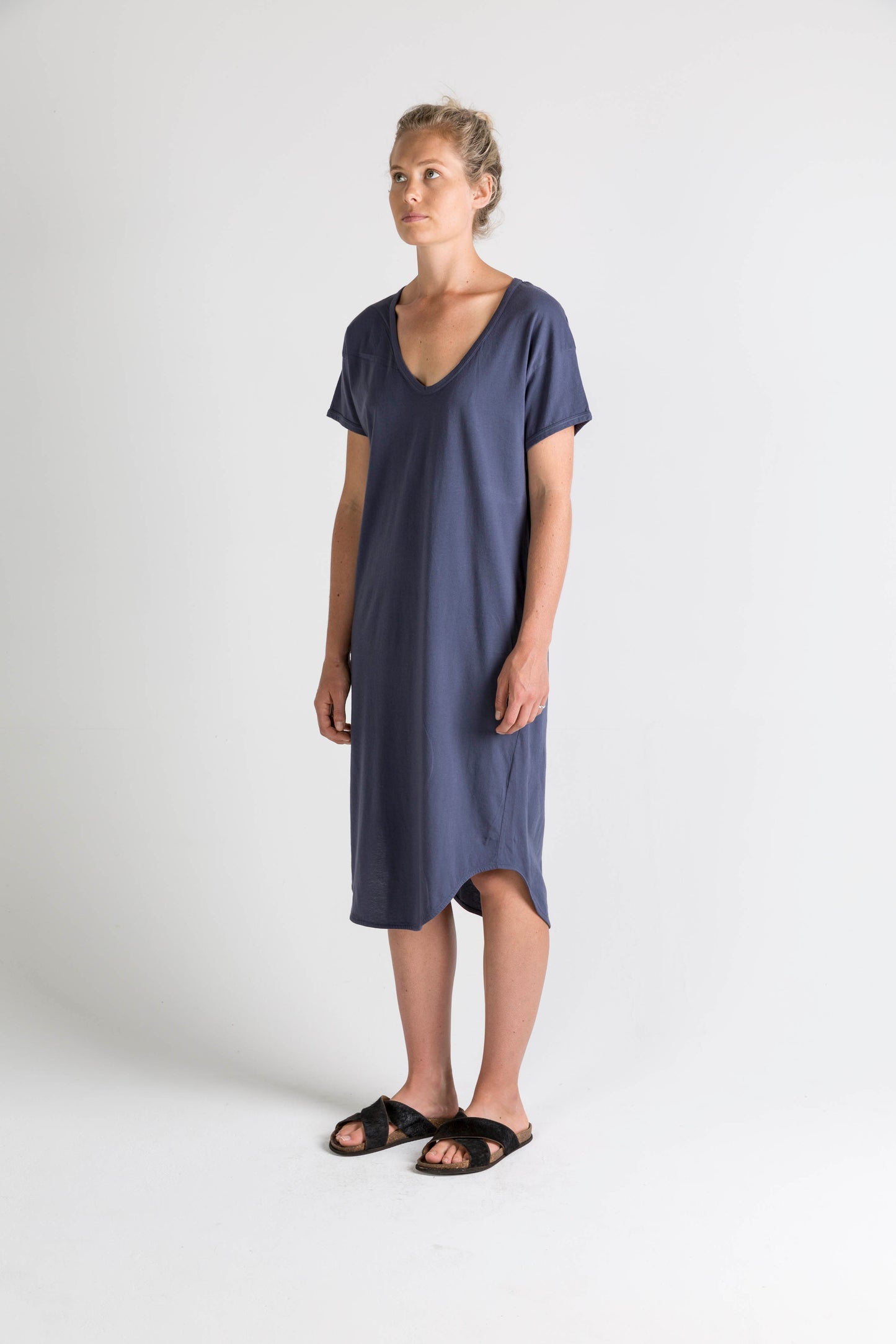 Ophelia and Ryder Scoop V-Neck Dress