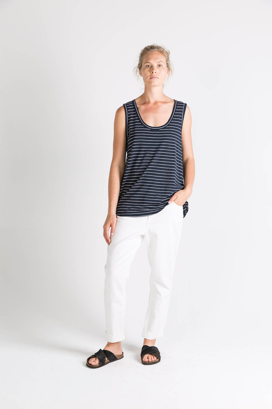 Ophelia and Ryder Scoop Neck Tank