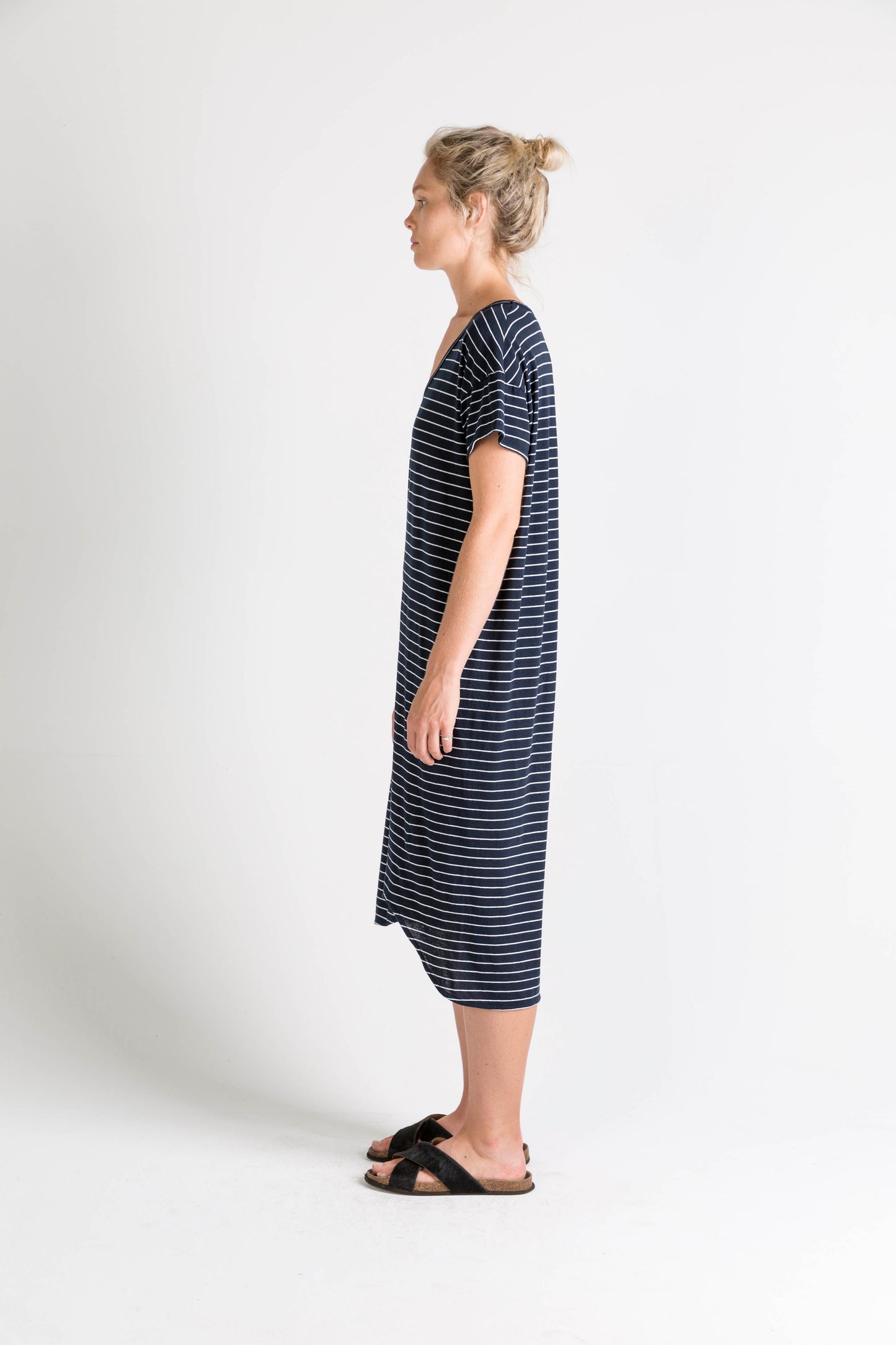 Ophelia and Ryder Scoop V-Neck Dress