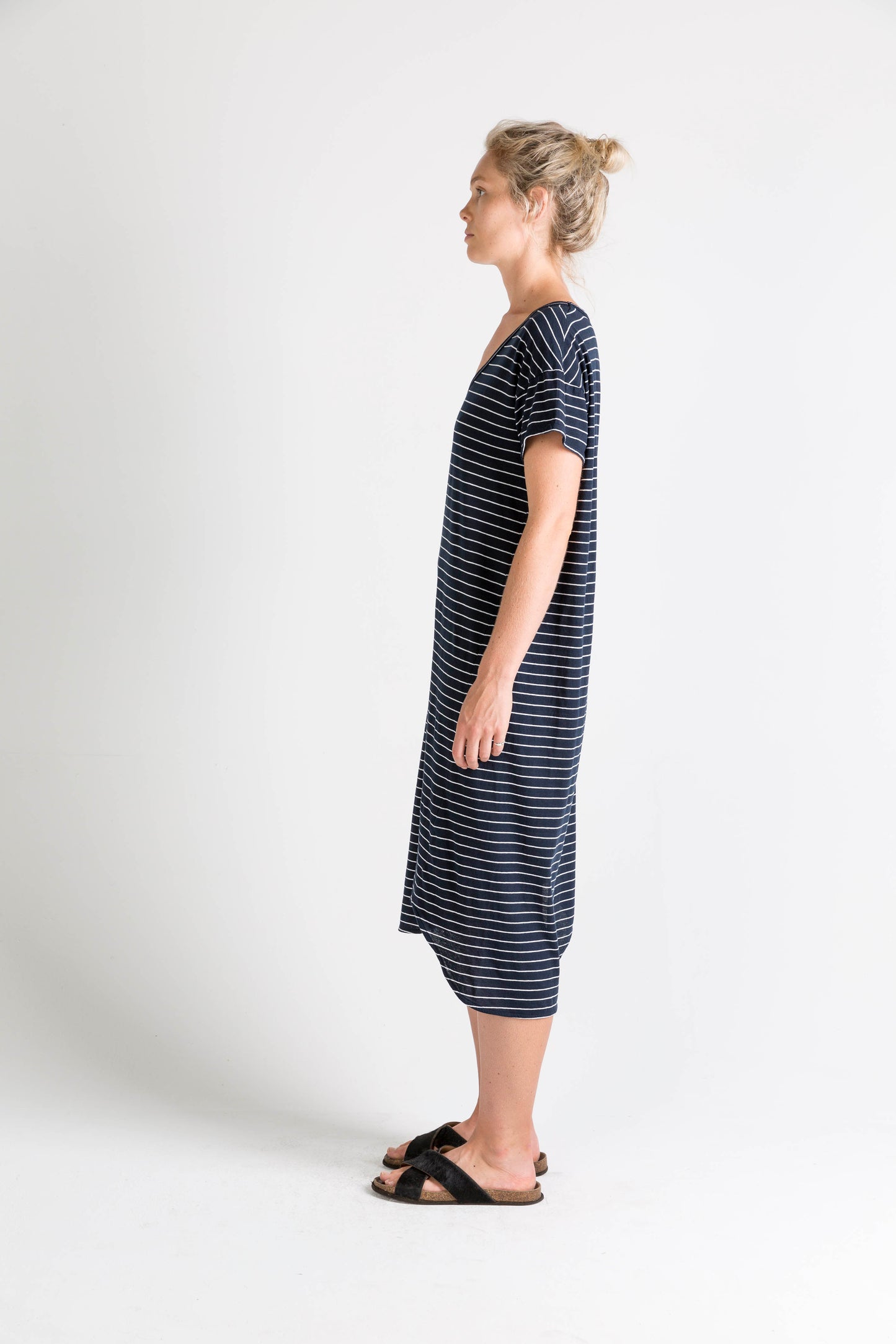 Ophelia and Ryder Scoop V-Neck Dress